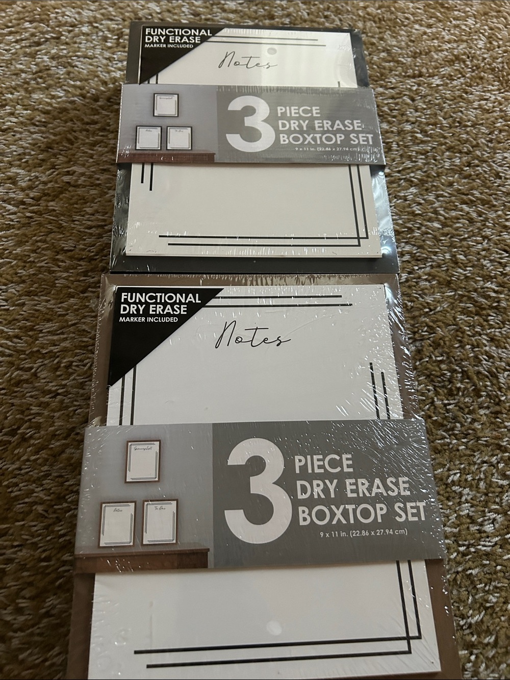 Notes Set - White (3-Piece)